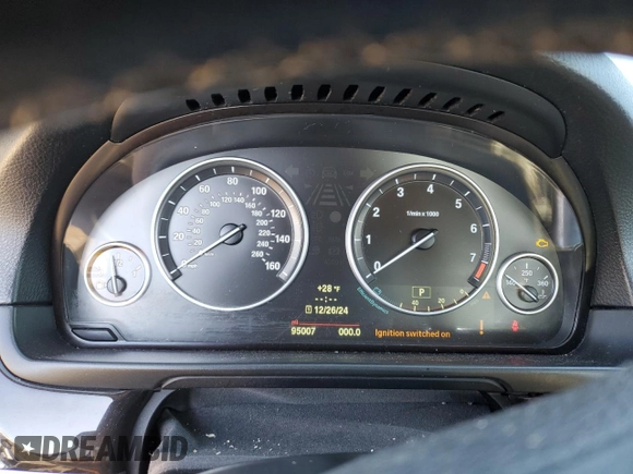2014 BMW 5 Series 535i xDrive with VIN WBA5B3C55ED530874, listed as a Copart auction lot 86071814 with 95,007 mi miles and Salvage Title. Bid and sale history available at carsss.com. Image 9.
