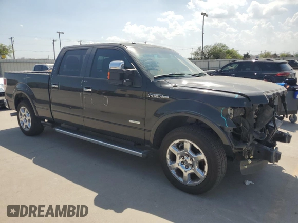 2014 Ford F-150 XL with VIN 1FTFW1CT3EKD66583, listed as a Copart auction lot 50505885 with 170,688 mi miles and Salvage Title. Bid and sale history available at carsss.com. Image 4.