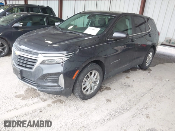 2023 Chevrolet Equinox LT with VIN 3GNAXKEG7PS194957, listed as a IAAI auction lot 42231035 with 56,549 mi miles and . Bid and sale history available at DreamBid. Image 2.