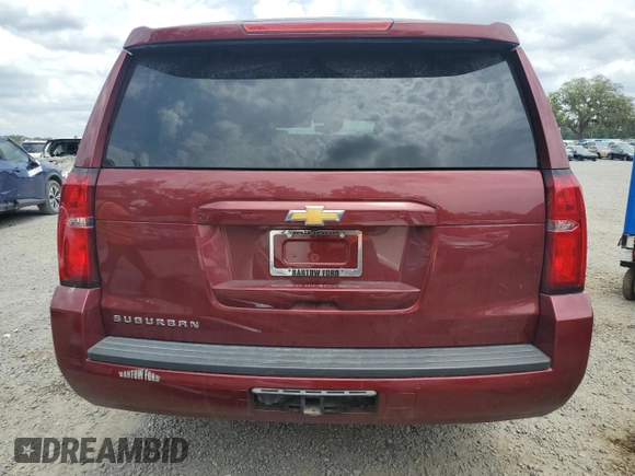 2020 Chevrolet Suburban LT z VIN 1GNSKHKC7LR170324, wystawiony jako Copart lot #55577325 z przebiegiem 82 602 mil mil oraz Nie do naprawy • Non repairable. Historia ofert i sprzedaży dostępna na DreamBid. Obrazek 6.