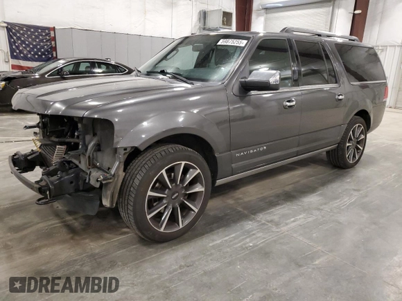 2017 Lincoln Navigator Reserve z VIN 5LMJJ3LT3HEL02544, wystawiony jako Copart lot #59875255 z przebiegiem 123 720 mil mil oraz Szkoda całkowita • Salvage title. Historia ofert i sprzedaży dostępna na DreamBid. Obrazek 1.