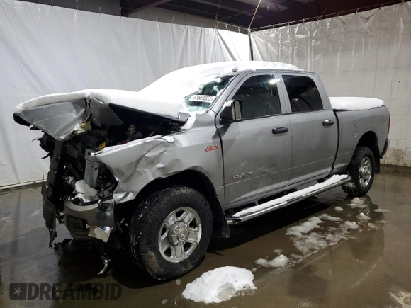2021 Ram 2500 Tradesman with VIN 3C6UR5CJ5MG609084, listed as a Copart auction lot 41561855 with 49,304 mi miles and Salvage Title. Bid and sale history available at carsss.com. Image 1.