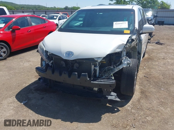 2017 Toyota Sienna XLE Auto Access Seat with VIN 5TDYZ3DC2HS875197, listed as a IAAI auction lot 42244211 with 125,681 mi miles and . Bid and sale history available at DreamBid. Image 6.