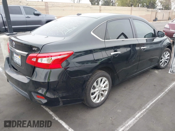 2018 Nissan Sentra SV with VIN 3N1AB7AP0JL637545, listed as a IAAI auction lot 42031224 with 110,119 mi miles. Bid and sale history available at carsss.com. Image 4.