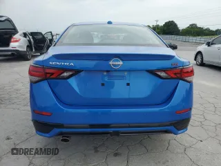 2025 Nissan Sentra SR с VIN 3N1AB8DV0SY269128, выставлен на аукционе Copart как лот 57147435 с пробегом 393 миль миль и Списание • Salvage title. История ставок и продаж доступна на DreamBid. Изображение 6.