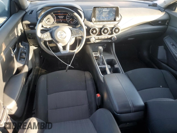 2022 Nissan Sentra SV with VIN 3N1AB8CV7NY268936, listed as a Copart auction lot 84637824 with 29,496 mi miles and Salvage Title. Bid and sale history available at carsss.com. Image 8.