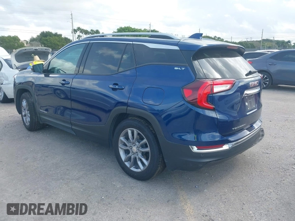 2022 GMC Terrain SLT with VIN 3GKALPEV2NL149436, listed as a IAAI auction lot 41613750 with 39,814 mi miles. Bid and sale history available at carsss.com. Image 3.