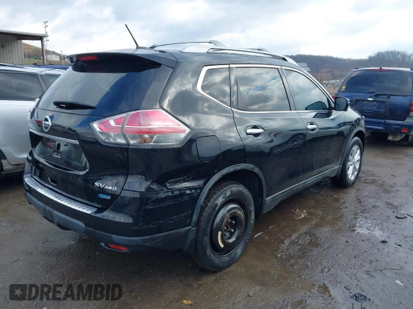 2014 Nissan Rogue S with VIN 5N1AT2MV6EC765891, listed as a IAAI auction lot 41668060 with 100,795 mi miles. Bid and sale history available at carsss.com. Image 4.