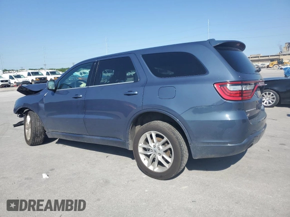 2021 Dodge Durango GT with VIN 1C4RDJDG6MC724286, listed as a Copart auction lot 52435065 with 62,541 mi miles and Salvage title. Bid and sale history available at DreamBid. Image 2.