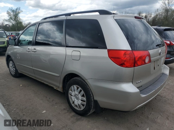 2010 Toyota Sienna CE with VIN 5TDKK4CC8AS290986, listed as a Copart auction lot 56163465 with 161,061 mi miles and Clean Title. Bid and sale history available at DreamBid. Image 2.