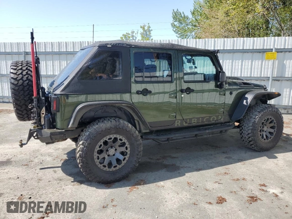 2008 Jeep Wrangler Unlimited Rubicon with VIN 1J4GA69148L591013, listed as a Copart auction lot 53931315 with 164,396 mi miles and Clean title. Bid and sale history available at DreamBid. Image 3.