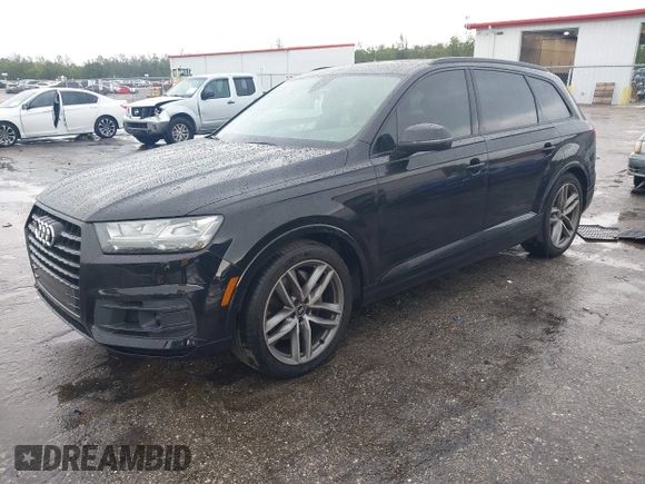 2018 Audi Q7 Prestige with VIN WA1VAAF73JD013763, listed as a IAAI auction lot 42461038 with 57,811 mi miles and . Bid and sale history available at DreamBid. Image 2.