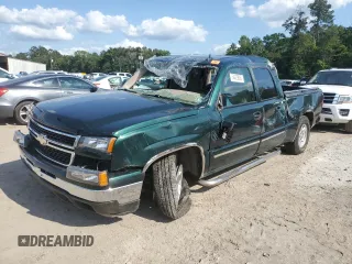 2006 Chevrolet Silverado 1500 LT1 with VIN 2GCEC13T061116305, listed as a Copart auction lot 54429885 with Not Provided miles and Salvage Title. Bid and sale history available at carsss.com. Image 1.