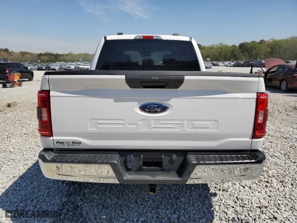 2021 Ford F-150 XL with VIN 1FTFW1E51MFB96228, listed as a Copart auction lot 50547975 with 50,596 mi miles and Clean Title. Bid and sale history available at carsss.com. Image 6.