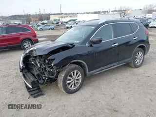 2020 Nissan Rogue S with VIN KNMAT2MV7LP518132, listed as a IAAI auction lot 41513897 with 43,945 mi miles. Bid and sale history available at carsss.com. Image 18.