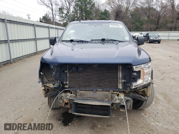 2020 Ford F-150 XL with VIN 1FTEW1C41LKD17108, listed as a Copart auction lot 44181565 with 169,026 mi miles and Salvage Title. Bid and sale history available at carsss.com. Image 5.