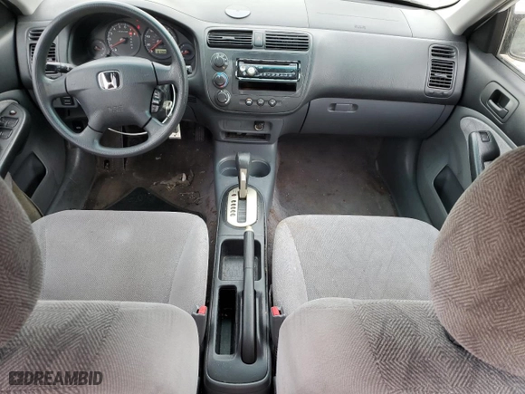 2001 Honda Civic LX with VIN JHMES16501S005146, listed as a Copart auction lot 50266485 with NaN miles and Salvage Title. Bid and sale history available at carsss.com. Image 8.