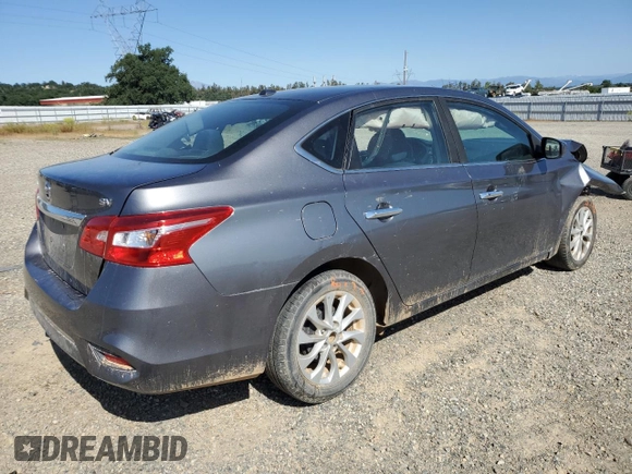 2019 Nissan Sentra SV z VIN 3N1AB7AP2KY305675, wystawiony jako Copart lot #55119015 z przebiegiem 44 217 mil mil oraz Szkoda całkowita • Salvage title. Historia ofert i sprzedaży dostępna na DreamBid. Obrazek 3.