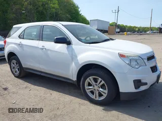 2014 Chevrolet Equinox LS z VIN 2GNALAEK6E6313958, wystawiony jako IAAI lot #42243937 z przebiegiem 110 892 mil mil oraz . Historia ofert i sprzedaży dostępna na DreamBid. Obrazek 1.