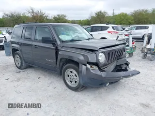 2016 Jeep Patriot Sport SE with VIN 1C4NJPBA4GD526703, listed as a IAAI auction lot 41956176 with 148,233 mi miles and . Bid and sale history available at carsss.com. Image 1.