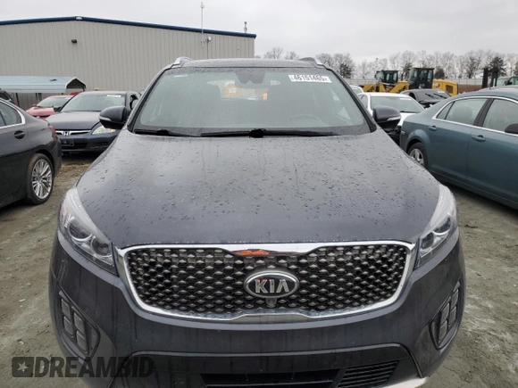 2018 Kia Sorento SX with VIN 5XYPKDA59JG402833, listed as a Copart auction lot 46151465 with 42,235 mi miles and Salvage Title. Bid and sale history available at carsss.com. Image 5.