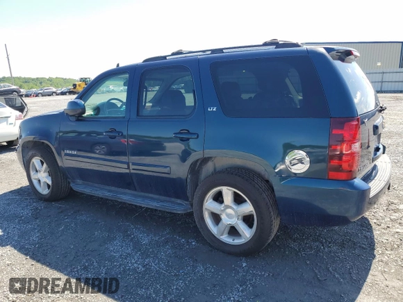 2007 Chevrolet Tahoe LTZ with VIN 1GNFC13J57R181007, listed as a Copart auction lot 56376455 with 202,161 mi miles and Salvage title. Bid and sale history available at DreamBid. Image 2.