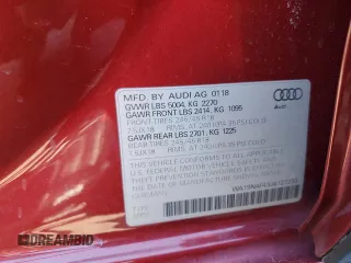 2018 Audi allroad Prestige with VIN WA19NAF43JA121233, listed as a Copart auction lot 46451515 with 56,354 mi miles and Salvage Title. Bid and sale history available at carsss.com. Image 13.