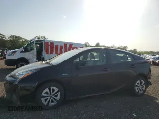 2018 Toyota Prius Two with VIN JTDKBRFU7J3602380, listed as a Copart auction lot 61551345 with 68,172 mi miles and Salvage title. Bid and sale history available at DreamBid. Image 1.