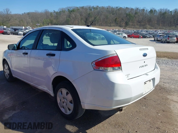 2008 Ford Focus S with VIN 1FAHP34N18W287160, listed as a IAAI auction lot 41783852 with 134,986 mi miles. Bid and sale history available at carsss.com. Image 3.