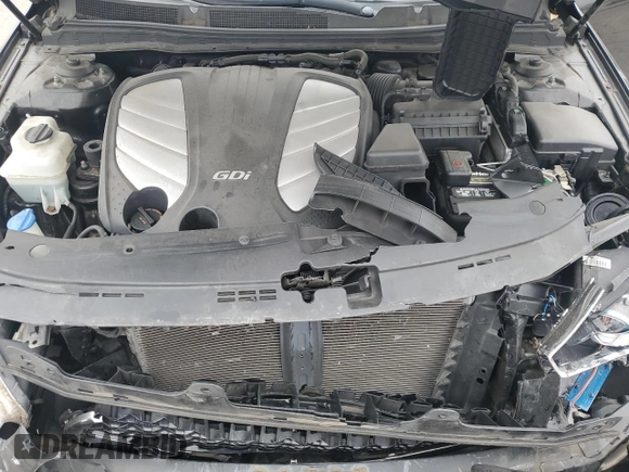 2014 Kia Cadenza Premium with VIN KNALN4D71E5124055, listed as a Copart auction lot 80391974 with 54,363 mi miles and Salvage Title. Bid and sale history available at carsss.com. Image 11.