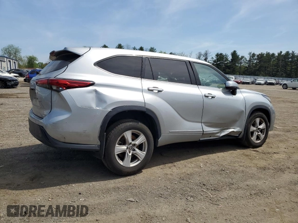 2022 Toyota Highlander LE с VIN 5TDBZRBH2NS565408, выставлен на аукционе Copart как лот 55109205 с пробегом 181 323 миль миль и Списание • Salvage title. История ставок и продаж доступна на DreamBid. Изображение 3.