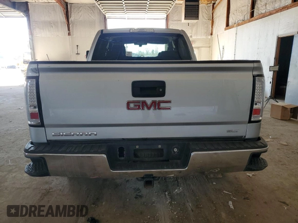 2015 GMC Sierra 1500 SLT with VIN 3GTU2VEC3FG146215, listed as a Copart auction lot 48387535 with 193,595 mi miles and Salvage Title. Bid and sale history available at DreamBid. Image 6.