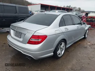 2012 Mercedes-Benz C-Class C 300 Sport with VIN WDDGF8BB0CA699290, listed as a IAAI auction lot 41513208 with 168,352 mi miles. Bid and sale history available at carsss.com. Image 4.