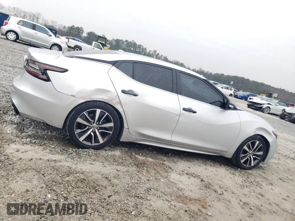 2020 Nissan Maxima SV with VIN 1N4AA6CV2LC362920, listed as a Copart auction lot 45357295 with 66,952 mi miles and Salvage Title. Bid and sale history available at carsss.com. Image 3.