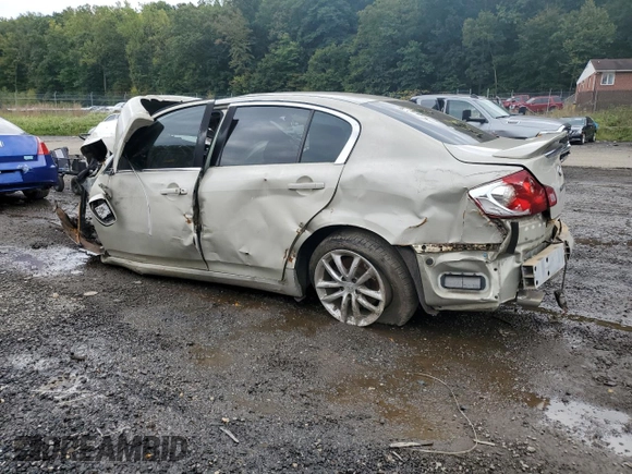 2007 Infiniti G35 Journey with VIN JNKBV61E57M723657, listed as a Copart auction lot 74450204 with Not Provided miles and Salvage Title. Bid and sale history available at DreamBid. Image 2.