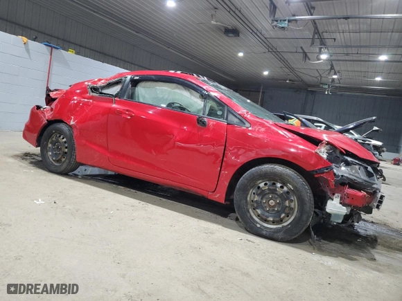 2013 Honda Civic Cpe Si with VIN 2HGFG4A57DH700849, listed as a Copart auction lot 85677634 with 0 mi miles and Salvage Title. Bid and sale history available at carsss.com. Image 4.