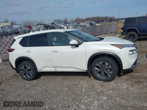 2023 Nissan Rogue SV with VIN JN8BT3BB8PW469378, listed as a IAAI auction lot 41935889 with 55,668 mi miles and . Bid and sale history available at DreamBid. Image 13.