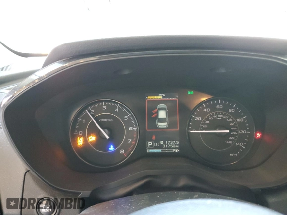 2022 Subaru Impreza Premium with VIN 4S3GKAV68N3610178, listed as a Copart auction lot 63338605 with 31,750 mi miles and Salvage title. Bid and sale history available at DreamBid. Image 9.