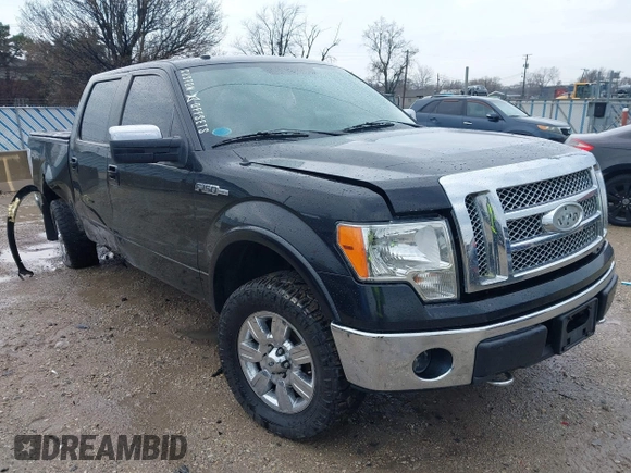 2010 Ford F-150 XL with VIN 1FTFW1EVXAFA30169, listed as a IAAI auction lot 41932388 with 263,967 mi miles. Bid and sale history available at carsss.com. Image 1.
