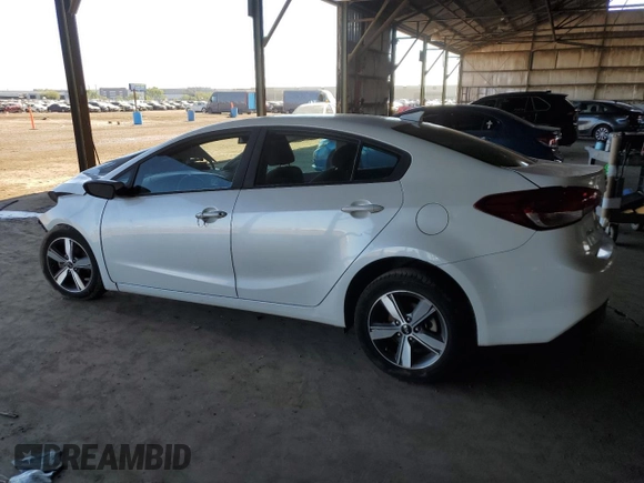 2018 Kia Forte LX with VIN 3KPFL4A72JE267010, listed as a Copart auction lot 78041944 with 122,185 mi miles and Salvage Title. Bid and sale history available at carsss.com. Image 2.