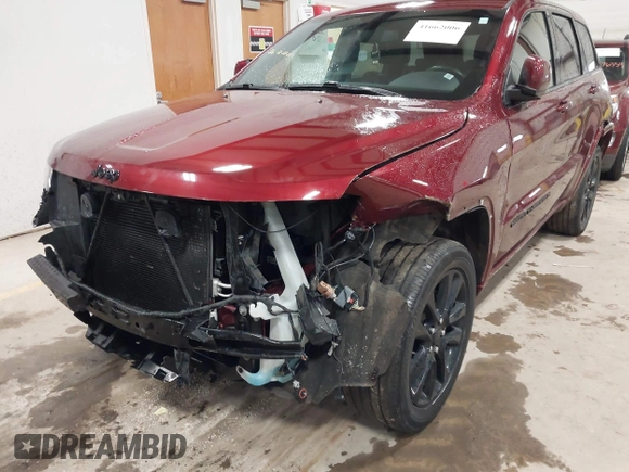 2022 Jeep Grand Cherokee Laredo X z VIN 1C4RJFAGXNC117898, wystawiony jako IAAI lot #41662006 z przebiegiem 64 546 mil mil oraz . Historia ofert i sprzedaży dostępna na DreamBid. Obrazek 6.