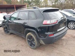 2021 Jeep Cherokee Altitude with VIN 1C4PJLLB1MD204413, listed as a IAAI auction lot 41010877 with 37,573 mi miles. Bid and sale history available at carsss.com. Image 3.