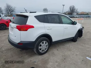 2013 Toyota RAV4 LE with VIN 2T3ZFREV3DW007993, listed as a IAAI auction lot 41892466 with 112,283 mi miles. Bid and sale history available at carsss.com. Image 4.