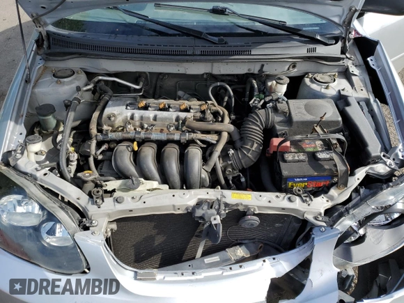 2005 Toyota Corolla CE with VIN 1NXBR32E25Z513898, listed as a Copart auction lot 57679695 with 189,869 mi miles and Salvage title. Bid and sale history available at DreamBid. Image 11.