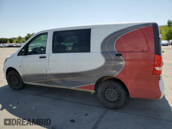 2018 Mercedes-Benz Metris Cargo with VIN WD3PG2EA6J3409170, listed as a Copart auction lot 62402785 with 160,569 mi miles and Salvage title. Bid and sale history available at DreamBid. Image 2.
