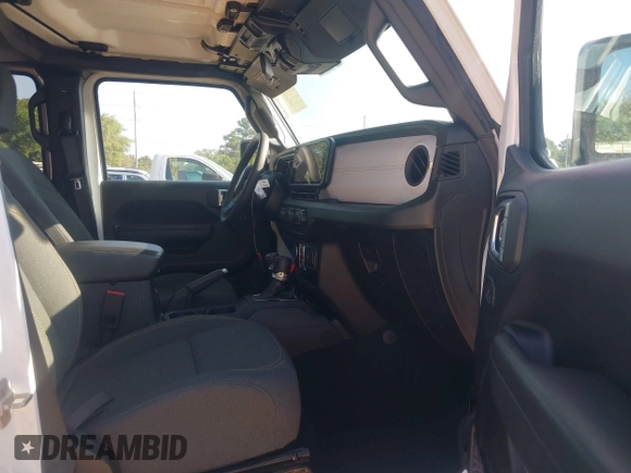 2024 Jeep Wrangler Sport S with VIN 1C4PJXDN2RW276247, listed as a IAAI auction lot 42323514 with 19,162 mi miles and . Bid and sale history available at DreamBid. Image 5.