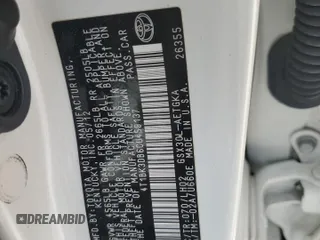 2012 Toyota Avalon with VIN 4T1BK3DB6CU459137, listed as a Copart auction lot 60541695 with 105,848 mi miles and Non repairable. Bid and sale history available at DreamBid. Image 13.