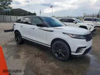 2020 Land Rover Range Rover Velar R-Dynamic S with VIN SALYK2FV8LA238195, listed as a Copart auction lot 60840004 with 60,809 mi miles and Salvage Title. Bid and sale history available at carsss.com. Image 4.