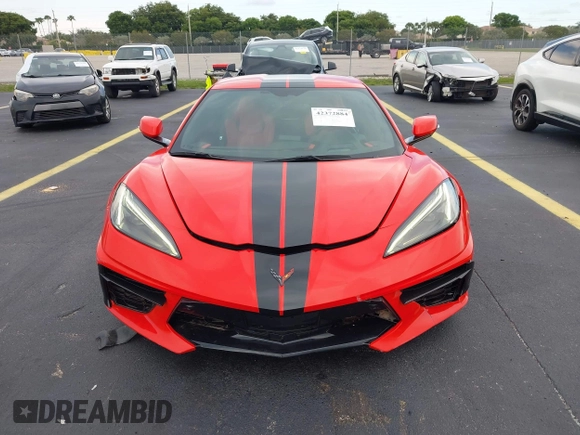 2022 Chevrolet Corvette 2LT with VIN 1G1YB2D44N5103303, listed as a IAAI auction lot 42372884 with 16,121 mi miles and . Bid and sale history available at DreamBid. Image 12.