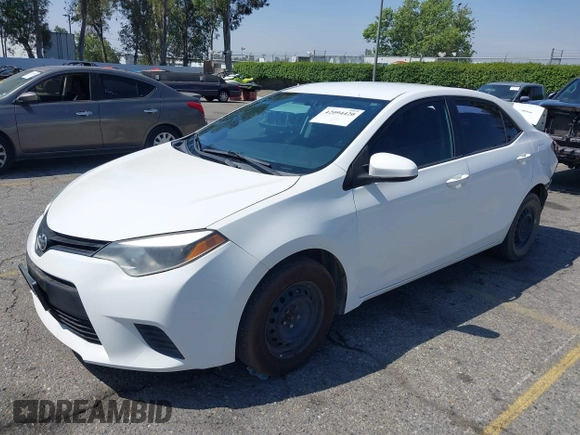 2016 Toyota Corolla L with VIN 5YFBURHE3GP542713, listed as a IAAI auction lot 42094420 with 172,194 mi miles and . Bid and sale history available at DreamBid. Image 17.